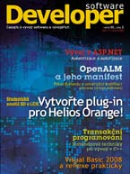 časopis Software developer
